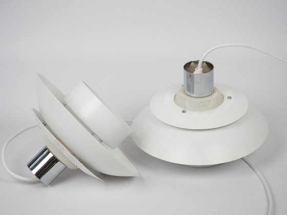 Image 1 of Paire de 2 suspensions vintage danoises Korfu de Design Light