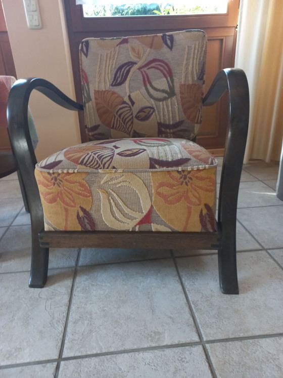 Poltrona Vintage anni '60, Fatta a mano – Poltrone, Tessile, Legno (photo 5 of 5)