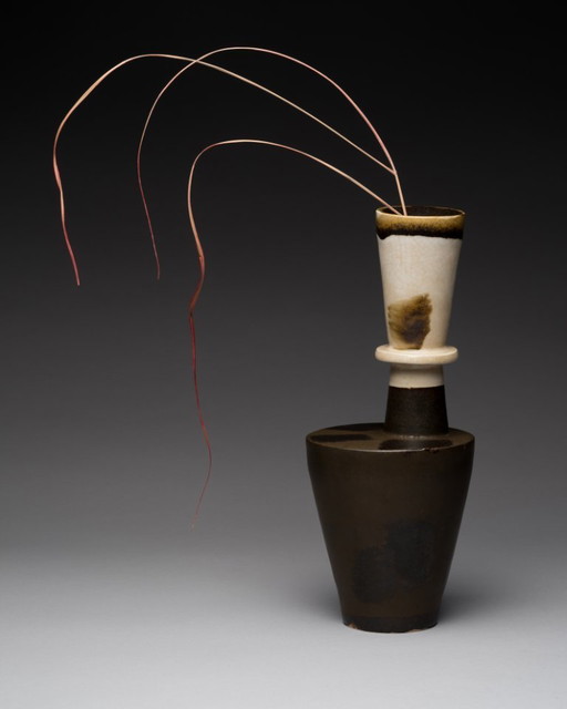 Friedhelm Tschentscher – Rare Studio Pottery Vase, Kassel, Allemagne, vers les années 1960 Kasseler Schule Prof. Walter Popp