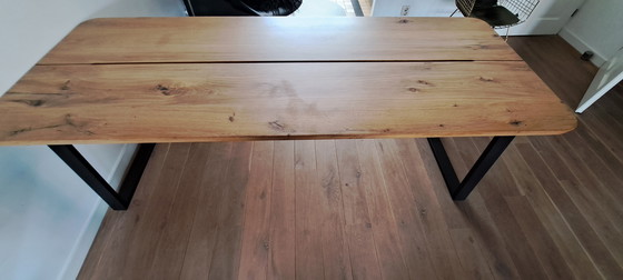 Image 1 of Table des tables lourdes 2,30 m