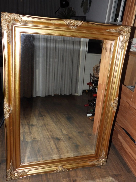 Specchio da parete dorato – Vetro, Legno (photo 10 of 12)