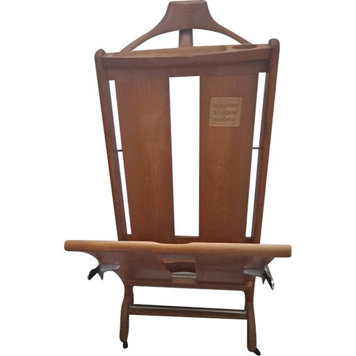 Vestiaire italien vintage en bois par Ico Parisi pour Fratelli Reguitti