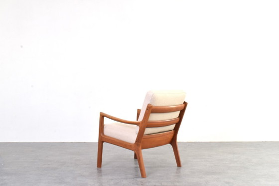 Poltrona Senator in teak, stile danese di metà secolo, disegnata da Ole Wanscher per Cado, anni '60. (photo 6 of 12)