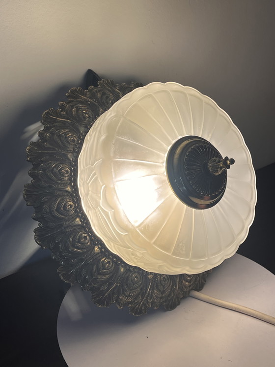 Image 1 of Art-Deco-Deckenlampe Vermutlich 1950er Jahre