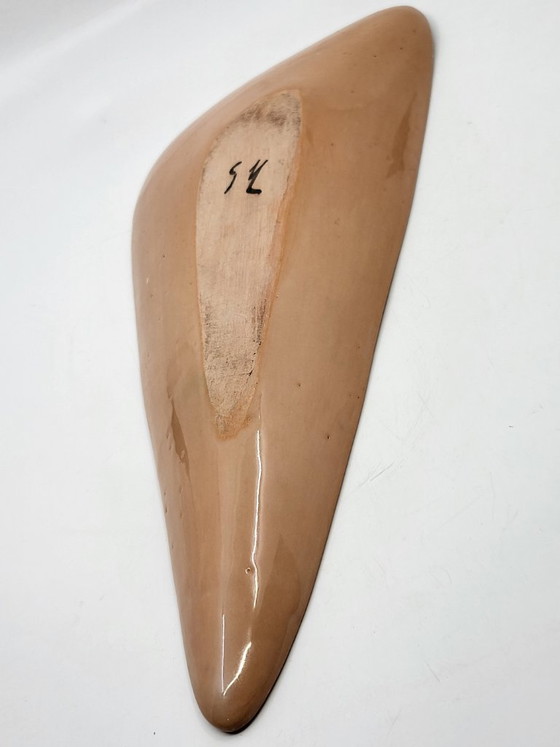 Vaciabolsillos triangular, Gabrielle Mackiewicz de cerámica Francia 1950 – Objetos decorativos (photo 9 of 11)