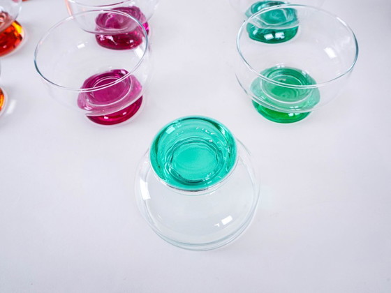 Image 1 of Set of dessert bowls, Italian design, 1970s, made in Italy