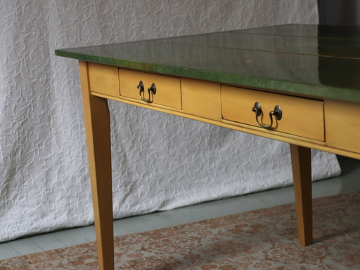 Table With Painting After Jan Mankes