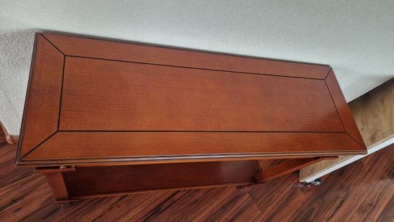 Guerra Vanni console table, brown wood, Metal, Klassiek (photo 2 of 10)