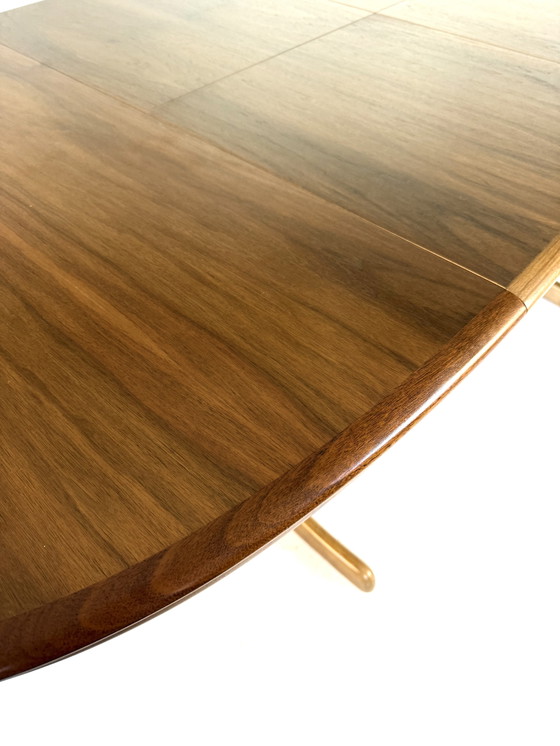 Image 1 of Vintage XL verlengbare Deense eettafel, jaren ‘60