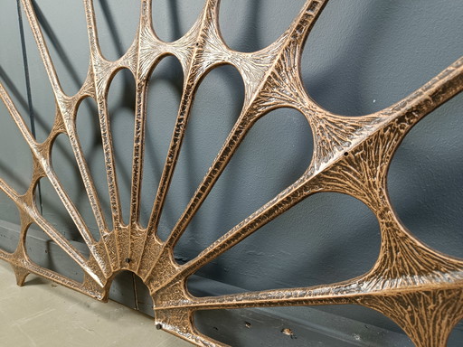 Vintage Brutalist Wall Sculpture, 1970s