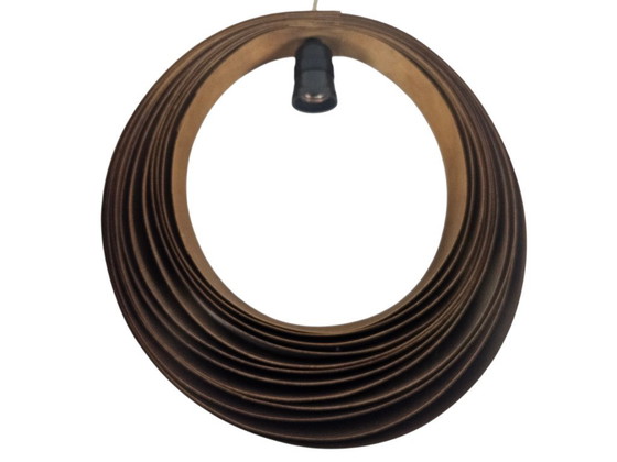 Image 1 of Mid-century modern - Moon lamp - Verner Panton style - teak - 60s