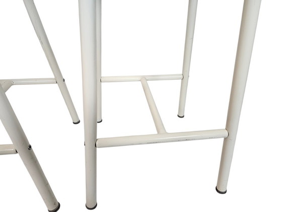 Image 1 of Ikea - metallo - plastica ABS - 2 x sgabelli da bar - firmati - Italia - anni '80