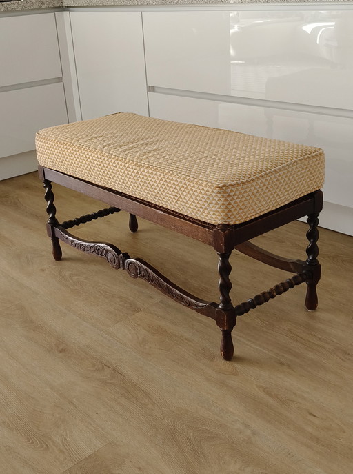 '50 bankje van Oma met Studio Habib kussen