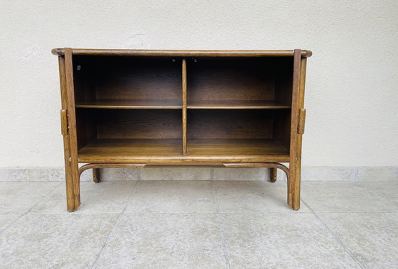 Image 1 of Credenza vintage in frassino e bambù
