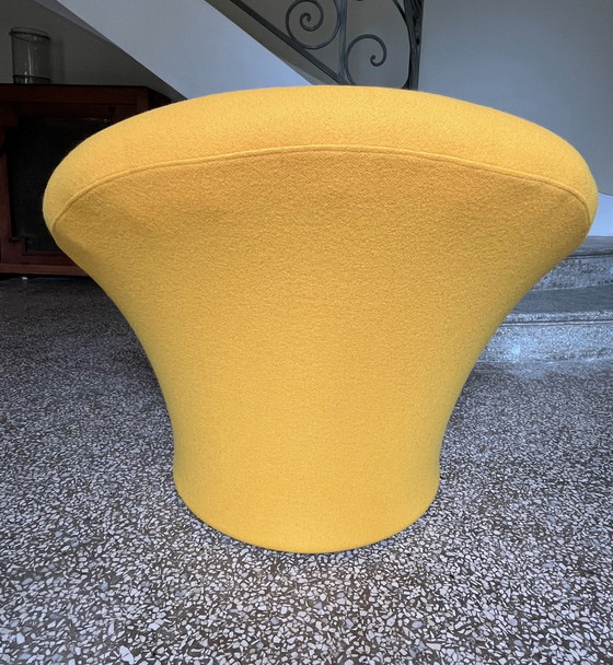 Image 1 of Sillón seta y otomana de Pierre Paulin, Edition Artifort, años 60