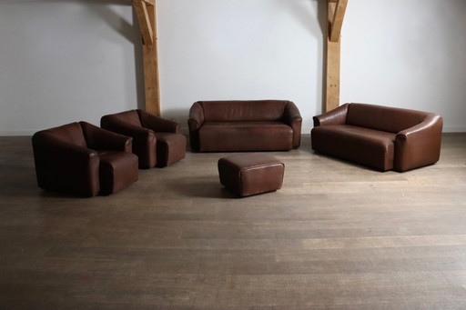 De Sede DS-47 seating group in buffalo leather, 1970s
