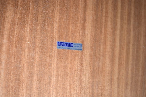 Image 1 of Escritorio danés de teca de mediados de siglo, de Domino Møbler, década de 1960.
