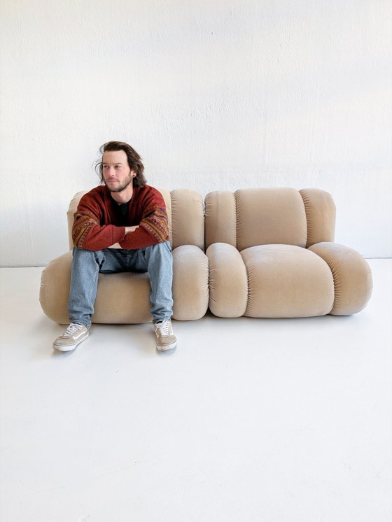 Image 1 of Ensemble de 2 fauteuils lounge « Velasquez » de Rino Maturi pour Mimo Padova, années 1970