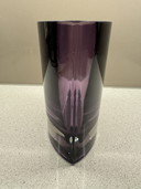 Vase vintage Krosno, couleur améthyste