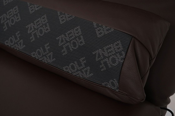 Image 1 of Canapé d'angle Rolf Benz Plura 380 Relax en cuir