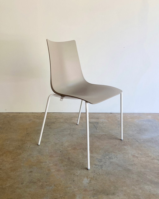 4x Scab Design Zebra Chair Taupe