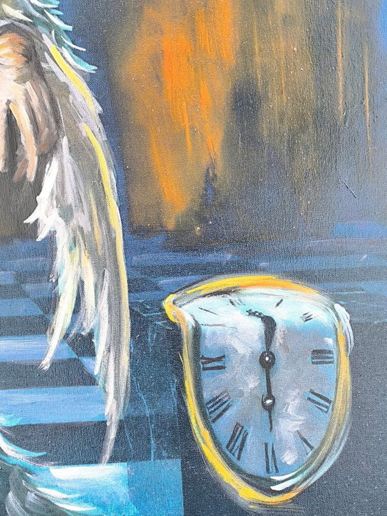 Image 1 of Oil painting "Il vincolato del pensiero" – 100x77 cm