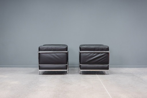 Chaises Le Corbusier LC2 (x2)