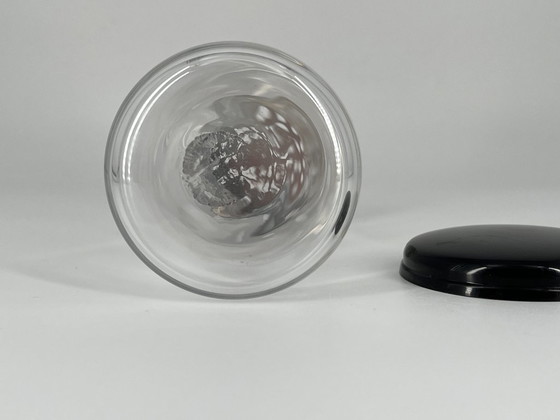 Image 1 of Shaker WMF Wagenfeld (coperchio nero) – Etichetta originale Bauhaus – 13 cm