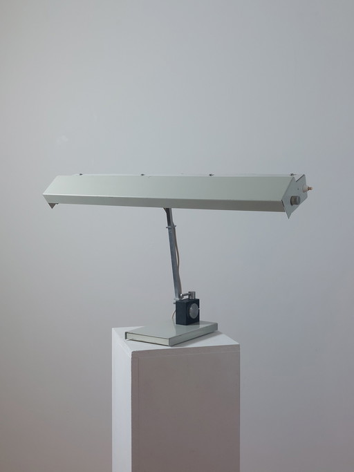 Vintage metal desk lamp Klaus Musinowski GDR