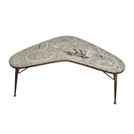 Vintage Berthold Müller mozaïek salontafel