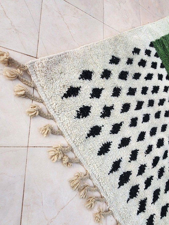 Moroccan Berber Green Rug 250/130cm – Rugs & carpets, Wool (photo 9 of 9)