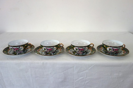 Image 1 of 4 tazze e piattini Yamasen fine china Giappone