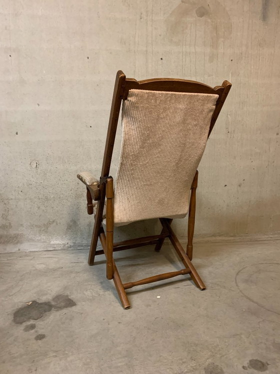 Image 1 of Sedia pieghevole militare inglese / sedia da campagna