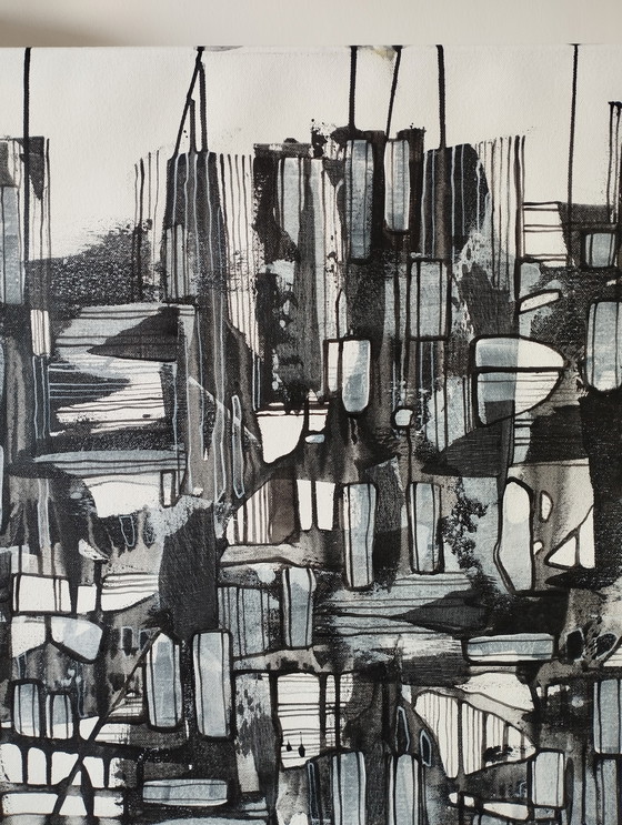 Image 1 of Natia Antadze Abstract Composition XXL