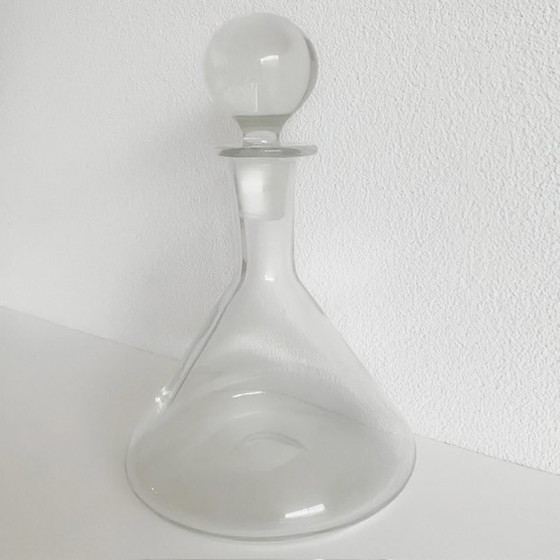 Image 1 of Vintage wine decanter glass