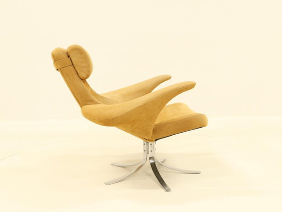 Image 1 of Seagull chair by Stenerik Eriksson & Gosta Berg for Fritz Hansen, First edition, Denmark, 1960s