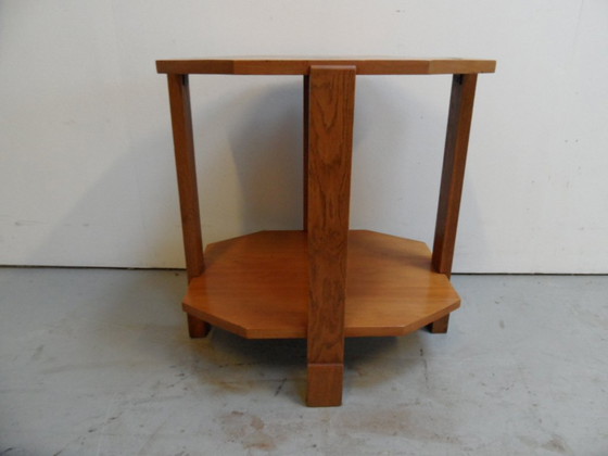 Image 1 of Art Deco Cherry Side Table