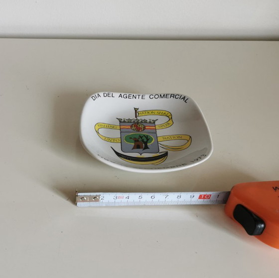 Image 1 of COMMEMORATIVE PORCELAIN TRAY OR PLATE - 1973