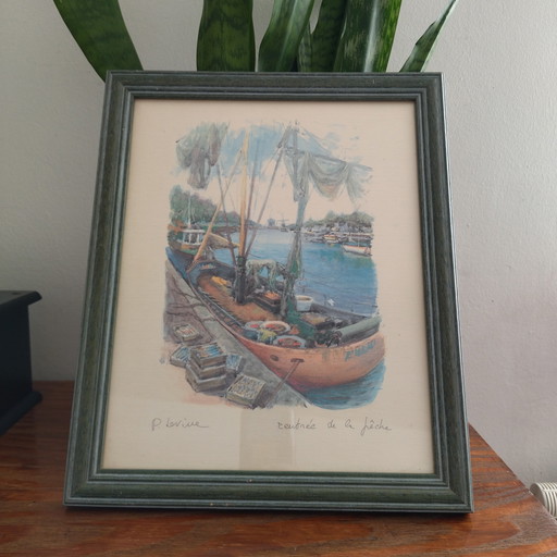 Paul Levine lithograph