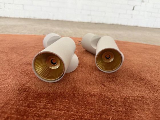 Image 1 of 2x Modular Semih 61 ceiling LED 2700K dali/pushdim GI white