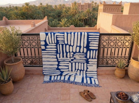 Image 1 of Handgeknüpfter marokkanischer Teppich, 200 cm x 300 cm