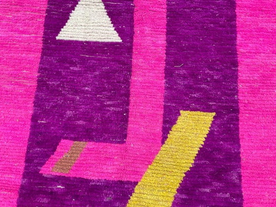 Tapis en laine pure fait main traditionnelle taille 2/3 m – Wool (photo 7 of 9)