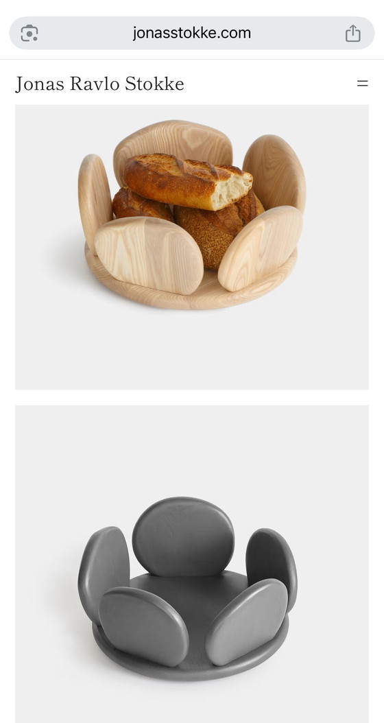 Image 1 of Umbra Shift Stonewood Bowl - design Jonas Ravlo Stokke