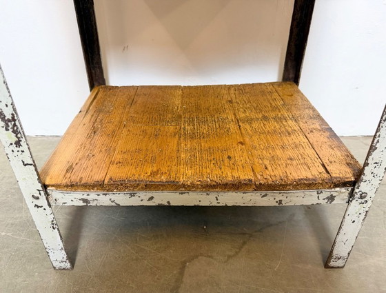 Image 1 of Graue, industrielle Kommode aus Eisen, 1950er Jahre