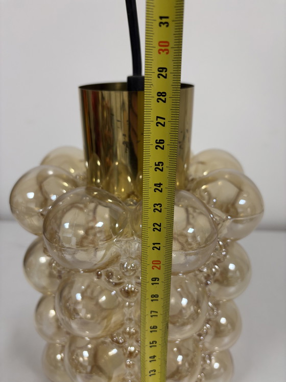 Image 1 of Exklusive Limburg Helena Tynell Bubble Lampe aus goldfarbenem Glas