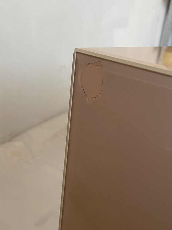 Image 1 of HK Living glass coffee table + pillar set