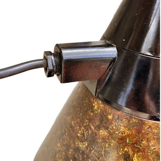 Image 1 of Lampada a sospensione industriale, riscaldamento, Narva Leuchen, Germania, anni '70