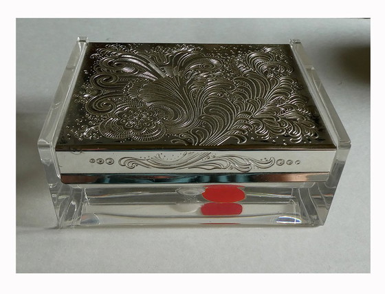 Image 1 of Zigarettendose, Vorratsdose, WMF versilbert