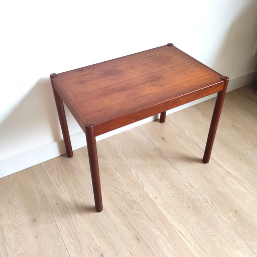 Vintage bijzettafel in teak - Zweeds ontwerp - jaren 1960