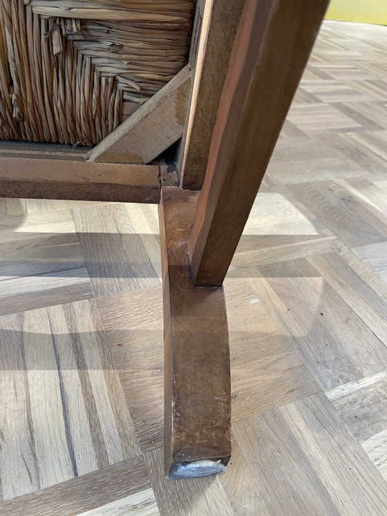 2 fauteuils in de Arts & Crafts-stijl uit de jaren 1920. – Wood, Wicker (photo 12 of 15)